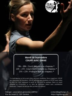 La semaine prochaine on retrouve à nouveau Diane pour le cours du mardi! @dianedidenko

Minibio: Formée en musique, danse classique et danse contemporaine, Diane étudie depuis plusieurs années une approche de la danse à la fois exigeante, créative et sensible. Après deux années de co-enseignement du tango à Genève, puis deux ans de formation et d'exploration artistique et professionnelle à Paris, elle revient aujourd’hui à Genève pour partager sa passion de la technique et de la relation dansée, avec une pédagogie claire, bienveillante et vivante.

À mardi à Dialogai ! @dialogai_geneve