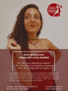 Demain on approfondit la cours de la semaine passée avec Laura Romero @lauraromerotango.

Merci Lau pour ta belle énergie, on se réjouit déjà!

A demain, même lieu, même heure à Dialogai!